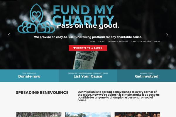 Site using Charitable - Fundraising & Crowdfunding plugin