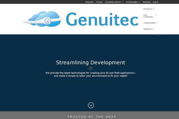 Site using Genuitec-issue-tracker plugin