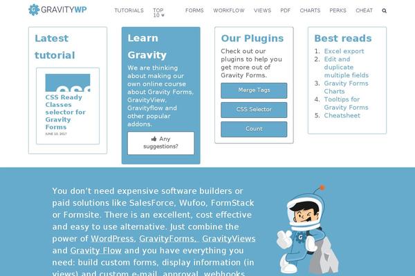 Site using Gravityview plugin