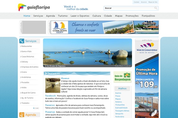 Site using Gf-turismo plugin