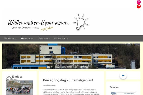 Site using Addon-gymnasiumbergneustadtde-ws plugin