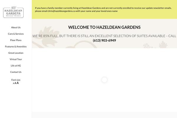 Site using Hazelton-gallery plugin