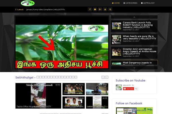 Site using Cactus-video plugin