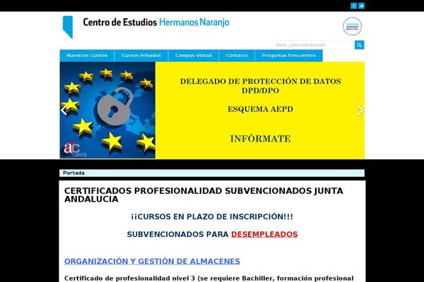 Site using Mostradordecursos plugin