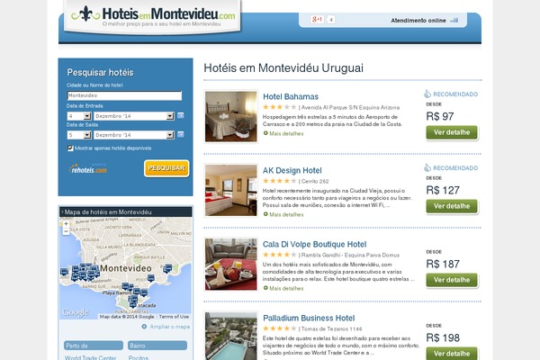 Site using Api-hotels plugin