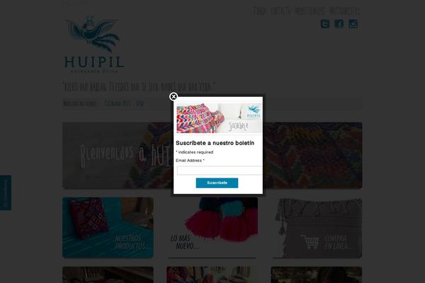 Site using Onclick show popup plugin