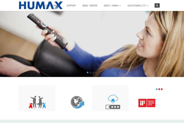 Site using Humax plugin