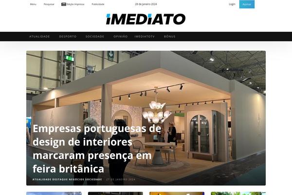 Site using Imediato plugin