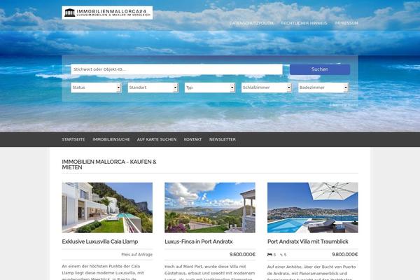 Site using Essential-real-estate plugin