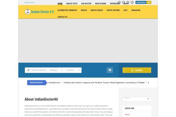 Site using JB Horizontal Scroller News Ticker plugin