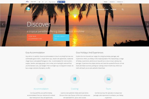 Site using Awesome Weather Widget plugin