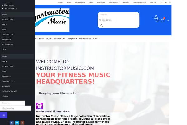 Site using Woocommerce_music_player plugin