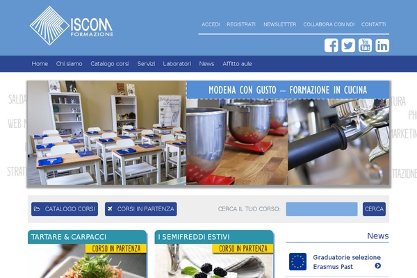 Site using Gestione-iscrizioni plugin