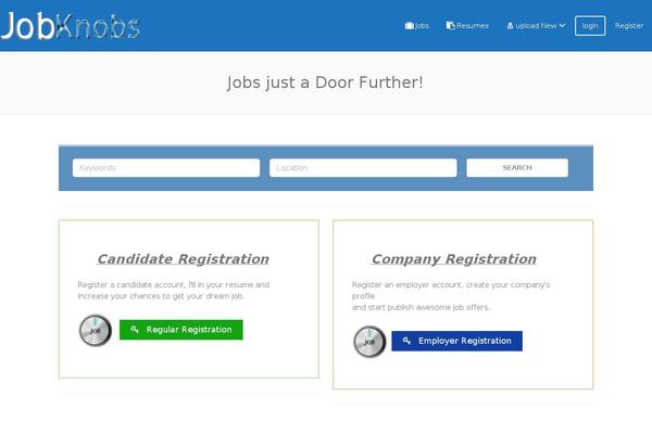 Site using WP Job Manager plugin
