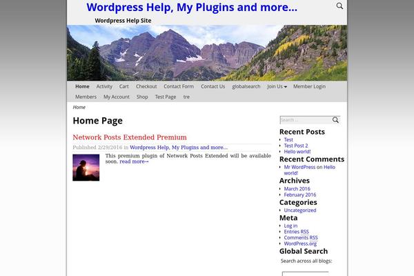 Site using ContestHopper for WordPress plugin