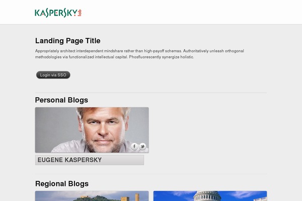 Site using Kaspersky-embeds plugin