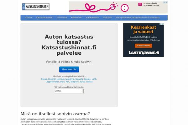 Site using Katsastushinnat-sms-coupons plugin