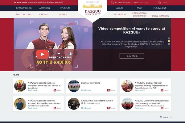 Site using Kazguu plugin