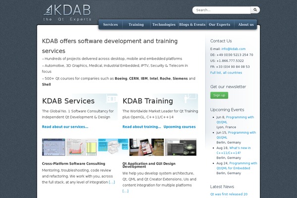 Site using Kdab_nfx_contact_form plugin