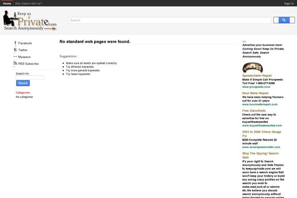 Site using OpenSearchServer Search plugin
