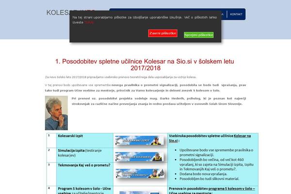 Site using EU Cookie Law Compliance plugin