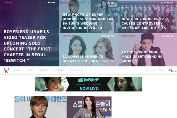 Site using Koreaboo-polls plugin