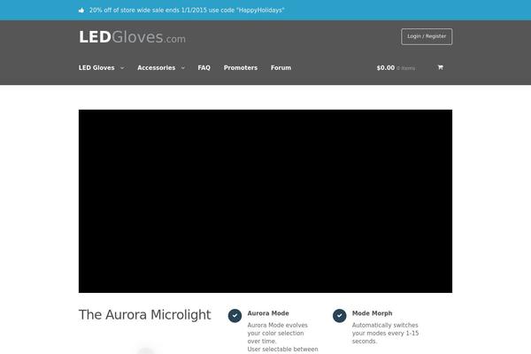 Site using Advanced Responsive Video Embedder plugin