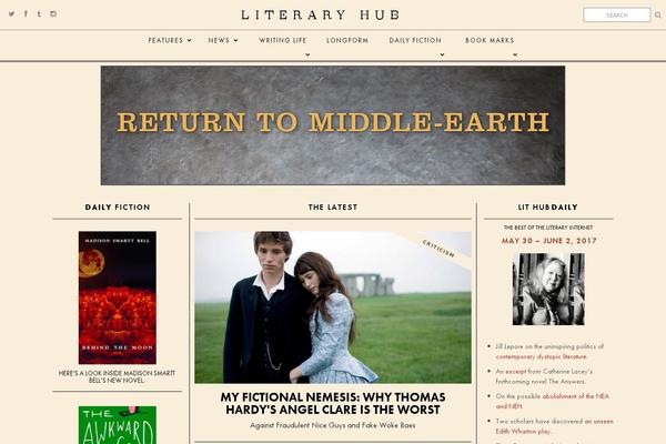 Site using Lithub-podcasts plugin