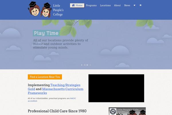Site using Child Pages Shortcode plugin