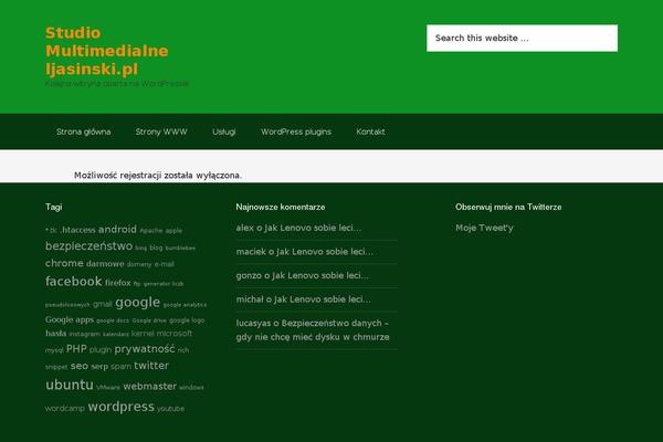 Site using Ljpl-functionality-ljasinskipl plugin