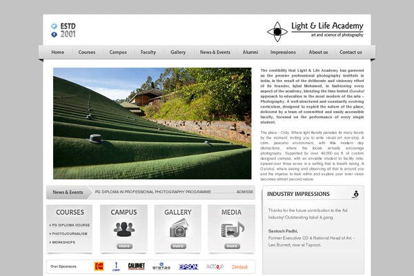 Site using Photoswipe Masonry Gallery plugin