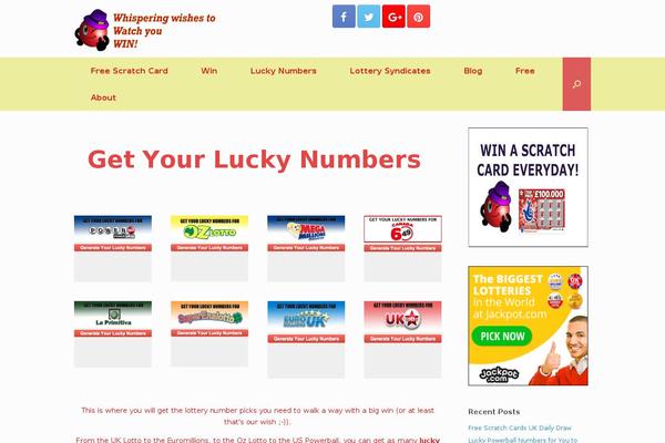Site using Lotto-plugin plugin