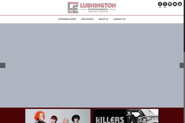 Site using Lushington_event plugin