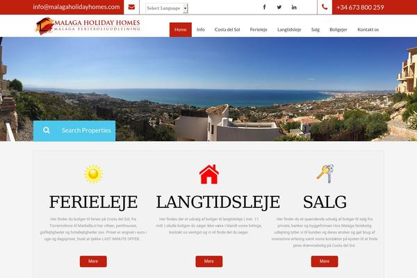 Site using Realhomes-vacation-rentals plugin