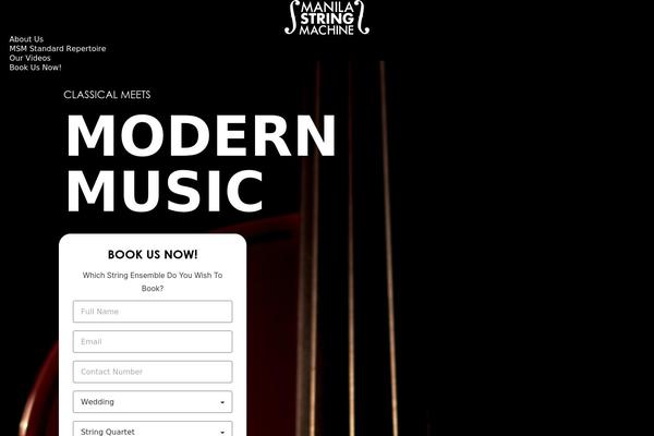 Site using Music-player-for-elementor plugin