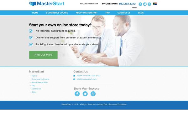 Site using Masterstart-proteus plugin