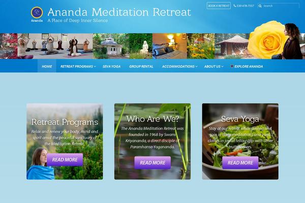 Site using Retreat Booking Guru Connect plugin