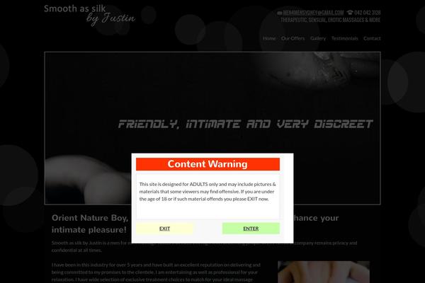 Site using Content Warning plugin