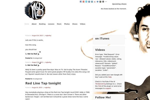 Site using iTunes Lookup Widget plugin