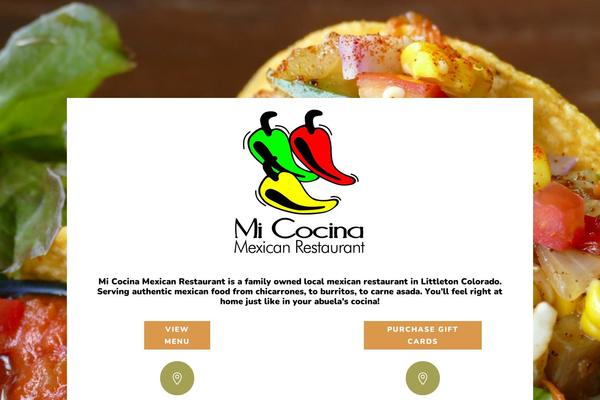 Site using Simple-restaurant-menu plugin