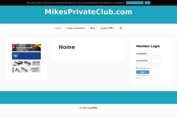 Site using WP-SocialSideBar plugin