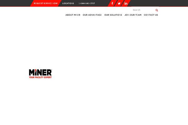 Site using Miner-vendors plugin
