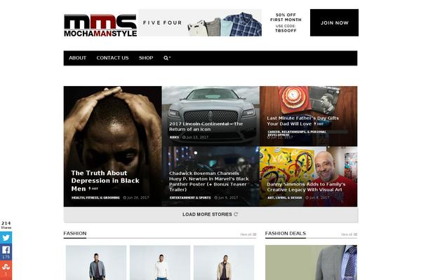 Site using Wp-magazine-modules plugin