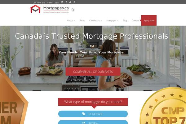 Site using Mortgages plugin