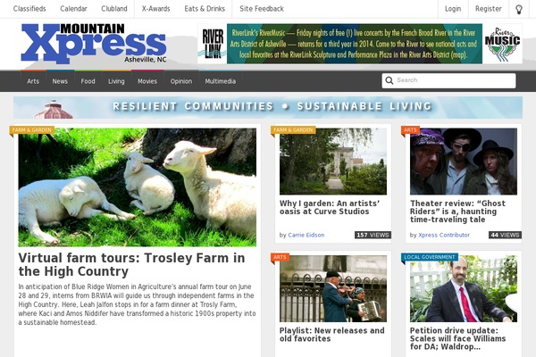 Site using Mx-newsroom plugin
