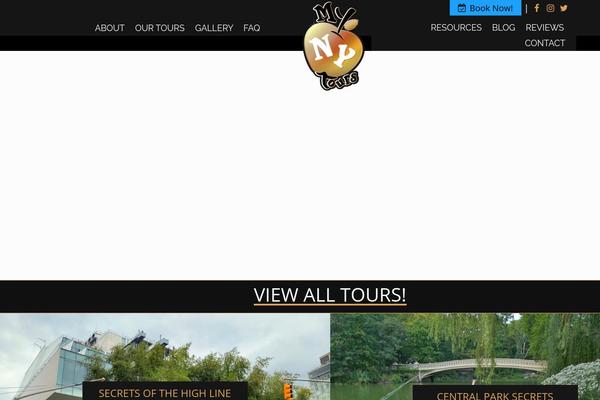 Site using Black Studio Touch Dropdown Menu plugin