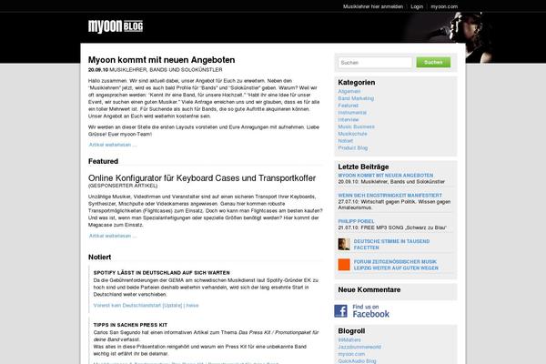 Site using Sociable Zyblog Edition plugin