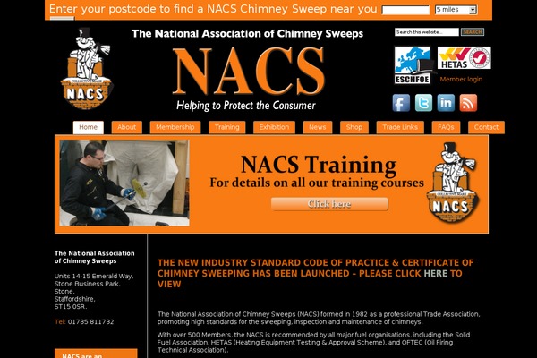 Site using Nacs-members plugin