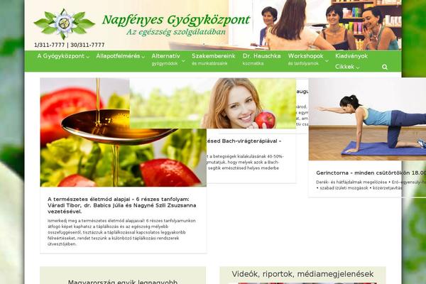 Site using Napfenyes-naptar plugin