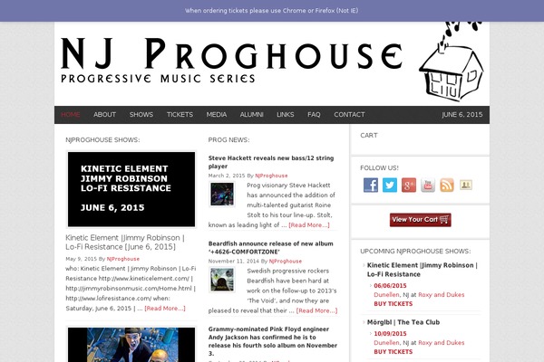 Site using Genesis Media Project plugin